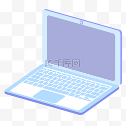 电子收费码图片_蓝色笔记本电脑