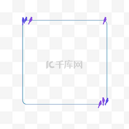 圣诞树矢量图图片_简单边框设计