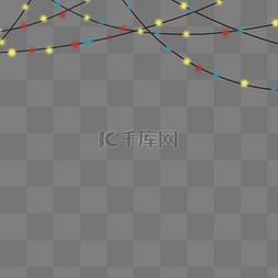 灯免抠图图片_生活装饰彩灯免抠图