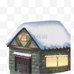 落雪的房子图片_落雪的房屋