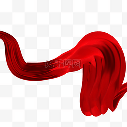 漂亮的红丝带