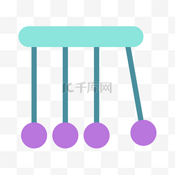 撞击图片_卡通相互撞击的小钟免抠图