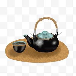 茶壶与输液图片_茶具