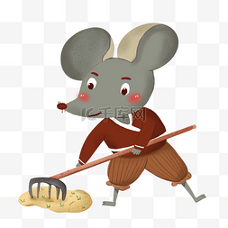 子鼠迎春图片_2020年创业鼠年卡通元素
