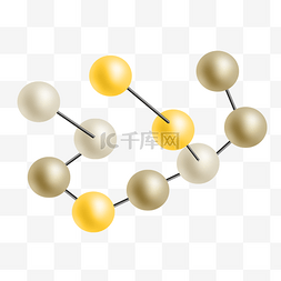 科技医疗分子图片_分子生物科技