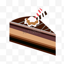 蛋糕甜点图片_巧克力蛋糕
