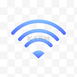 无线网络wifi图片_浅蓝wifi信号