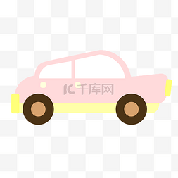 小汽车粉色图片_粉色小汽车车辆