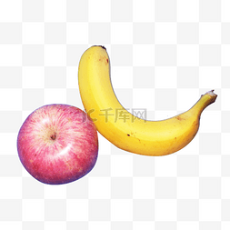 水果红色黄色苹果香蕉