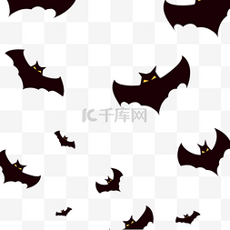万圣节蝙蝠蝙蝠群