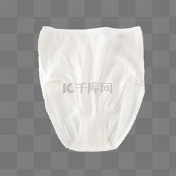 丝织品图片_白色质感内裤元素