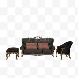 家具组合图片_欧式沙发组合套装