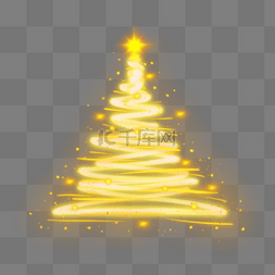 发光光效圣诞树