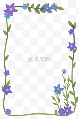 清新的小花图片_小清新的花朵边框