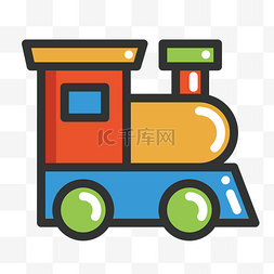 玩具图片_玩具火车图标