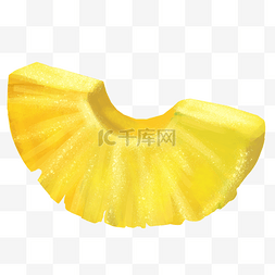 黄色菠萝水果