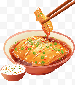 烤肉拼麻鸡图片_口水鸡美食辣味川菜