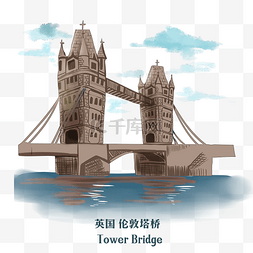 英国侍卫图片_地标旅游城市伦敦塔桥