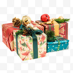 圣诞盒礼物图片_圣诞节礼物包装盒