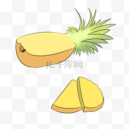 创意水果菠萝图片_新鲜水果菠萝