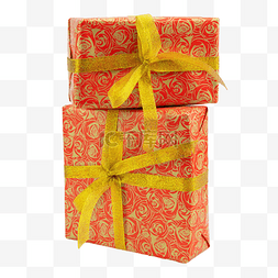 爱情情人节红色礼物盒