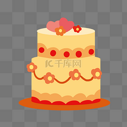 双层生日蛋糕图片_双层生日蛋糕