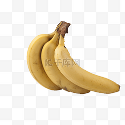 美味香蕉图片_三个可口的大香蕉