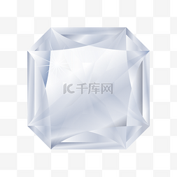 方形透明图片_方形钻石
