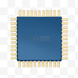 元件素材图片_芯片电子科技