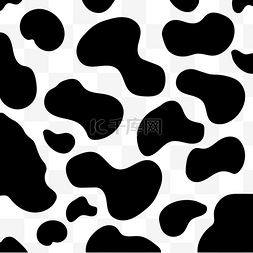 纹黑色图片_奶牛斑点底纹纹理奶牛花纹