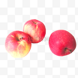 水果实拍素材图片_水果散落的苹果