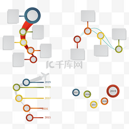 总结长图图片_企业发展历程