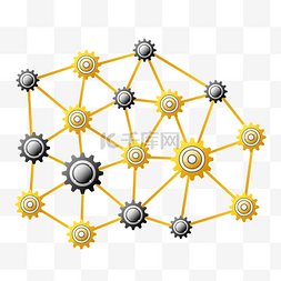 网点线条图片_金色网点结构