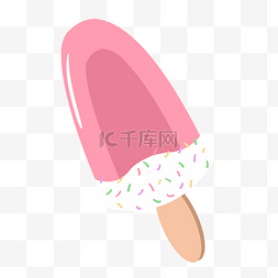 夏季冰糕雪糕插画