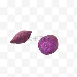 农家种植营养紫薯