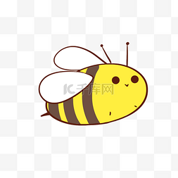 黄色小翅膀图片_黄色小蜜蜂