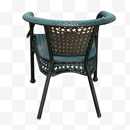 一个藤椅