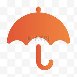 安全防护伞图标