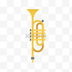 黄色乐器喇叭