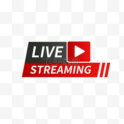 几何创意live streaming播放框