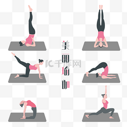 弯腰求人图片_瑜伽健身瘦身动作图