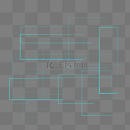 倾斜网格线图片_矩形科技网格