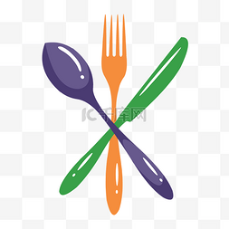 西餐餐具刀叉勺子图片