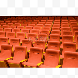 剧院座位图片_电影院开场前空无一人观众座位