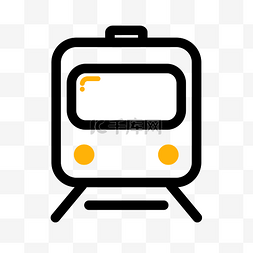 火车素材下载图片_一辆线性火车