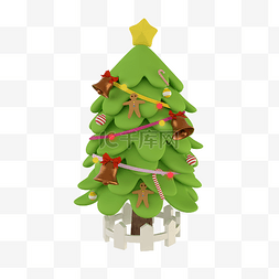 圣诞圣诞节立体圣诞树