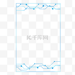 点线不规则图形图片_不规则图形科技感点线蓝色