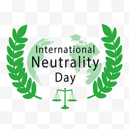 创意元素international neutrality day