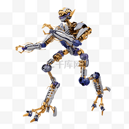 科技科幻机器人图片_精致科幻机器人png图