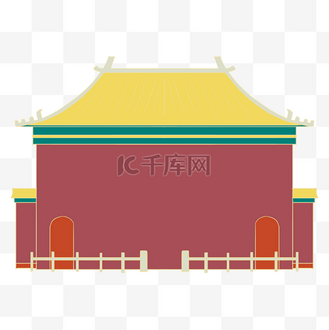 门楼古建筑边框